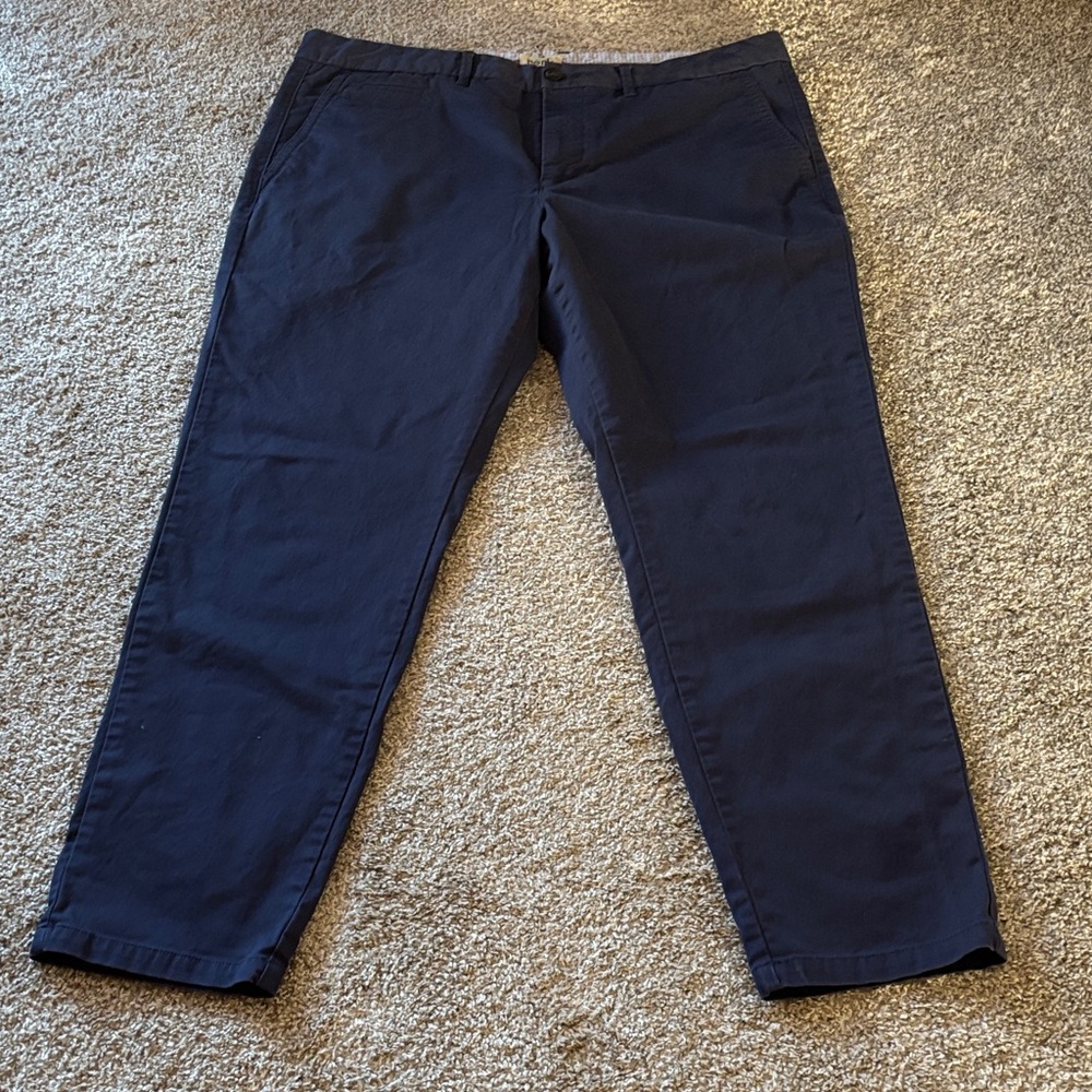 Perk Men's Navy Chinos